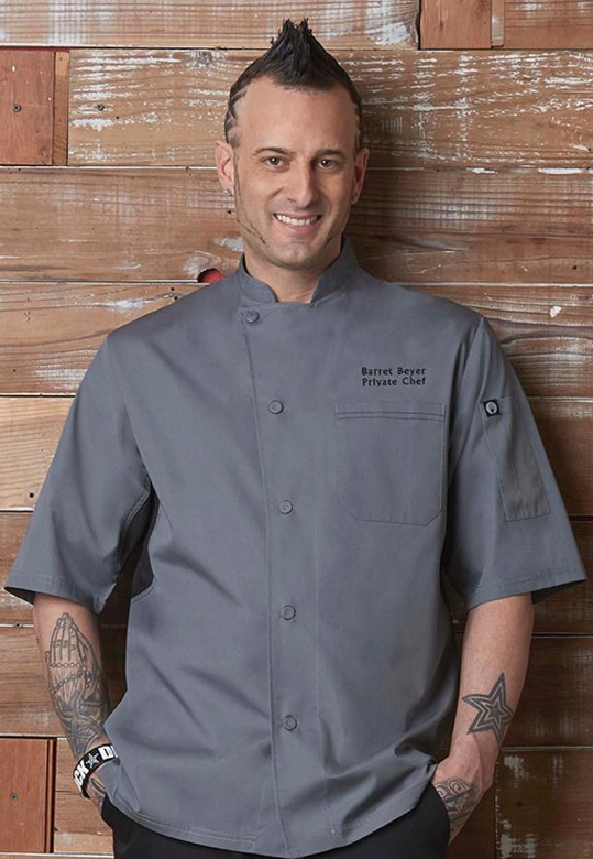 Chef clearance coat embroidery